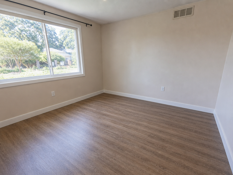 Decluttering · Staging & furniture — after