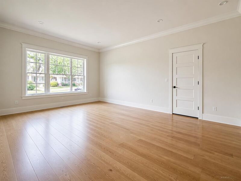 New Listing — empty room before Vestaro staging