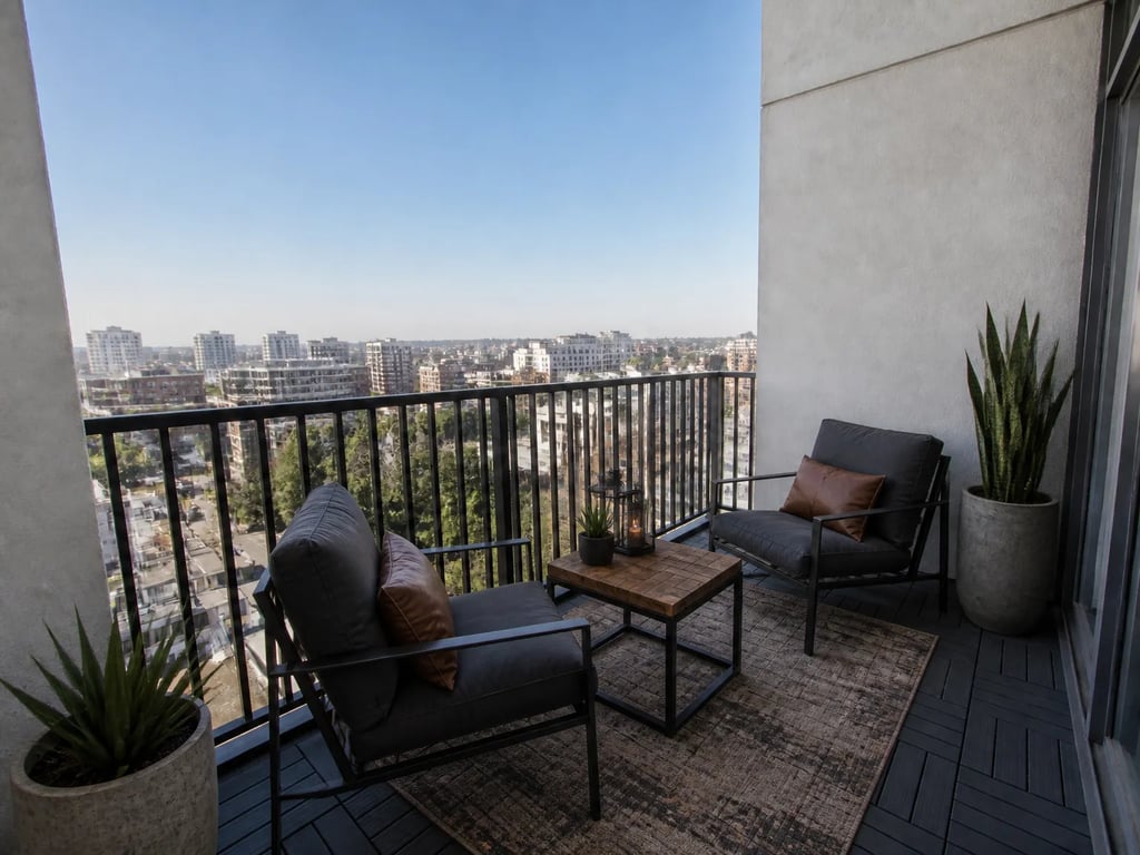 After — Balcony