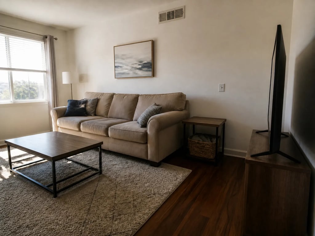 Lived-in unit declutter