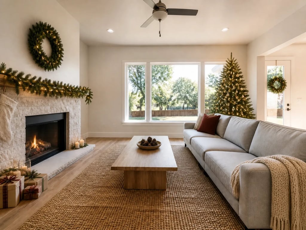 After — Christmas cozy