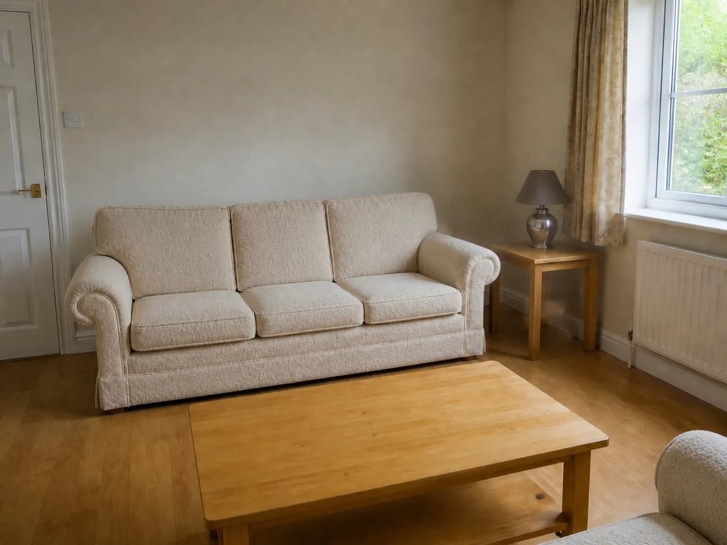 After — Sofa boucle