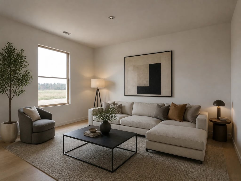 After — Modern living