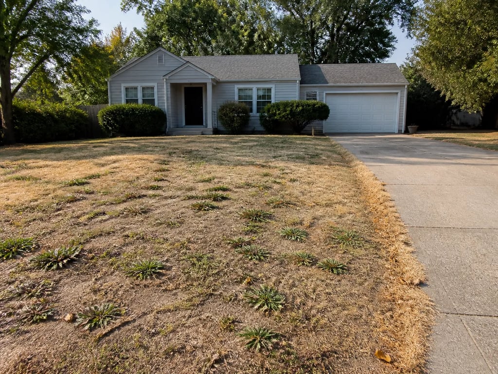 Before — Lush green