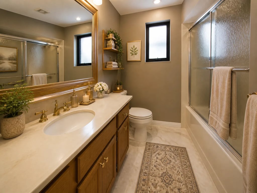 After — Bathroom luxury
