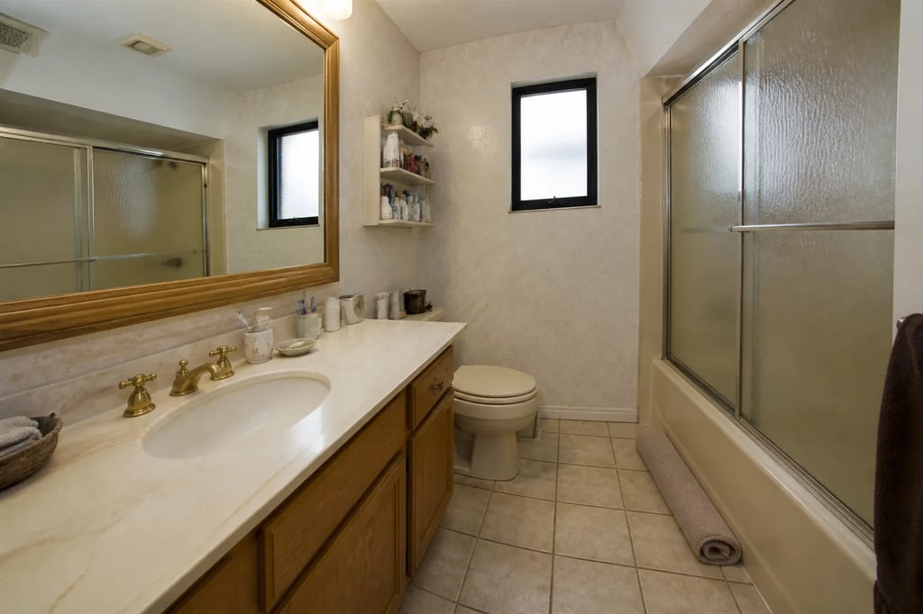 Before — Bathroom luxury