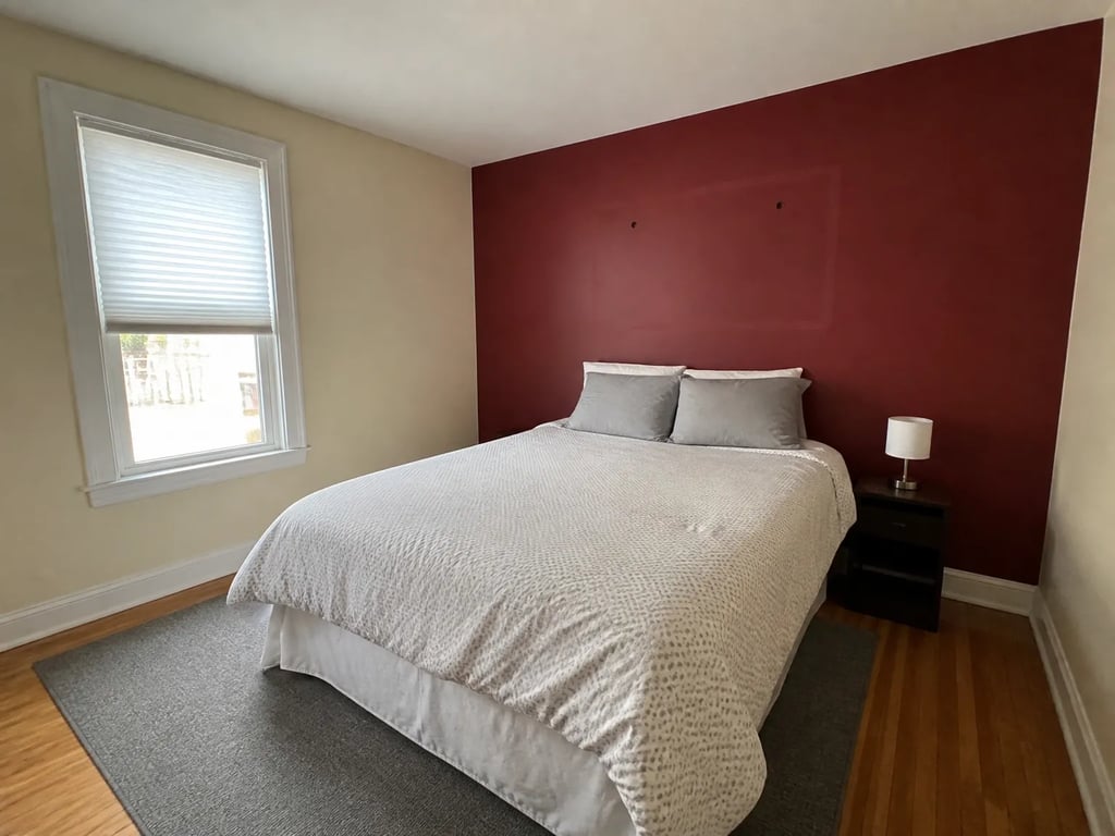 Before — Accent sage green
