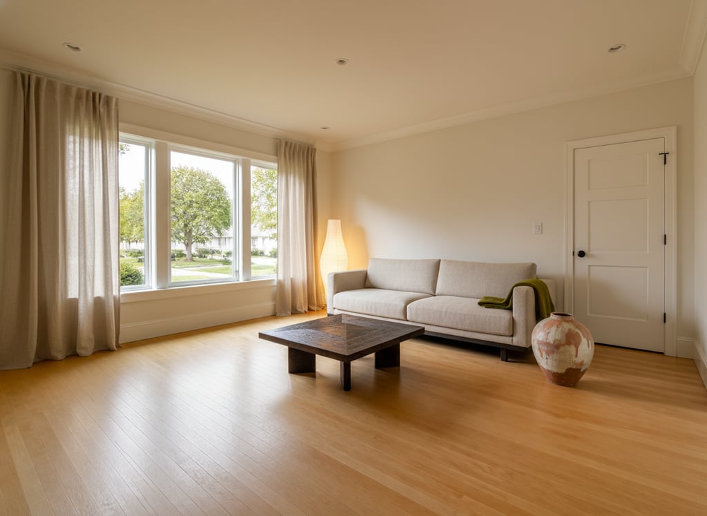 Japandi staging example 6 — after