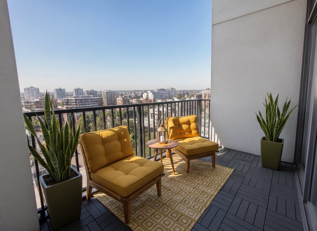 Mid-Century Modern staging example 1 — after