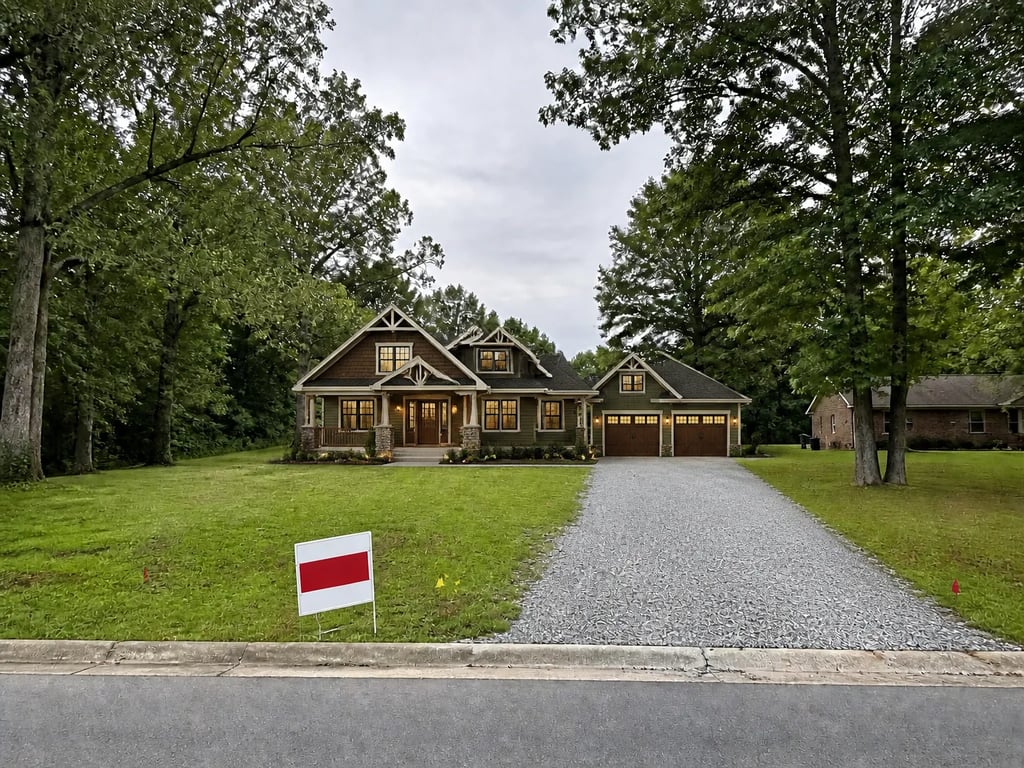 Wooded acreage