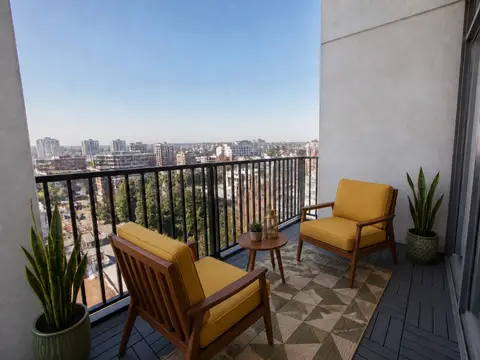 Mid-century modern virtual staging